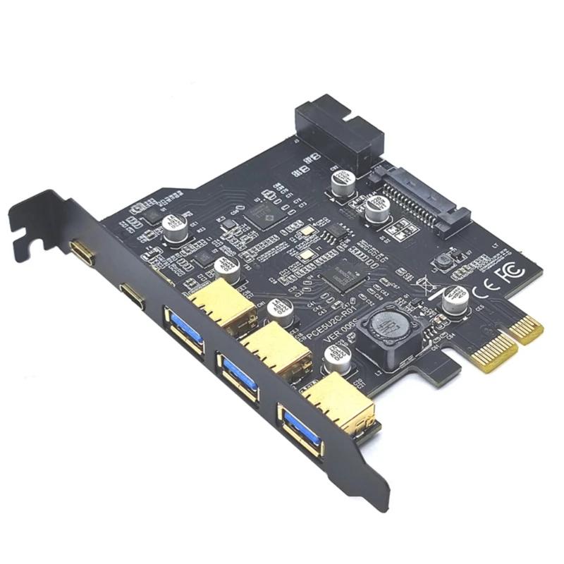 PCI E USB 3       Type C USB 3.2 Gen2 Ʈѷ  ī